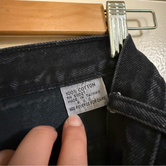 Bill Blass Black Mom Jeans - Picture 7 of 8